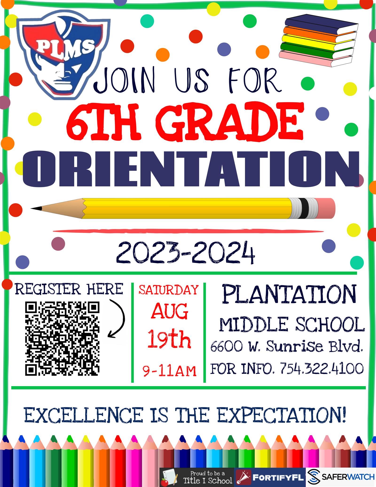 6th Grade Orientation